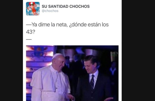 Los divertidos memes del Papa en México