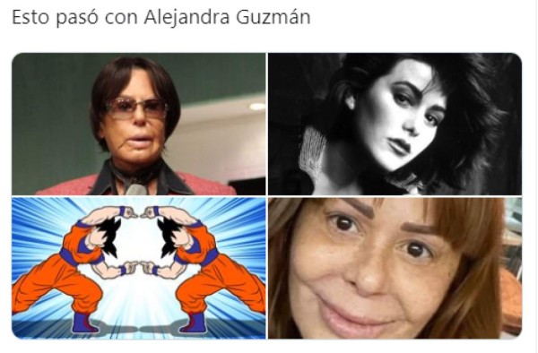 Los crueles memes contra Alejandra Guzmán tras destruir su rostro con cirugías