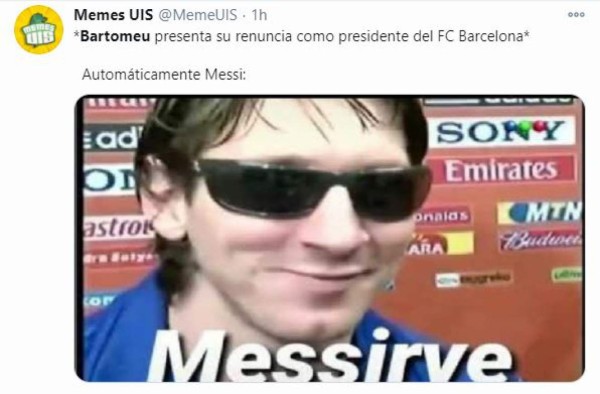 Los crueles memes que dejó la renuncia de Josep Maria Bartomeu del Barcelona