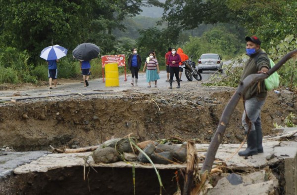 Las fotografías más impactantes del desolador paso de Iota en Honduras