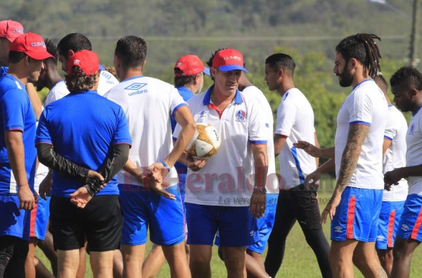 FOTOS: Olimpia entrenó este viernes, de la mano de Troglio, pensando en Honduras Progreso