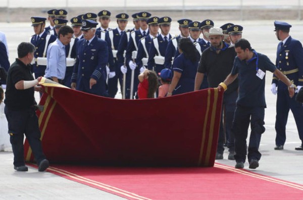 FOTOS: Así fue la llegada del papa Francisco a Chile