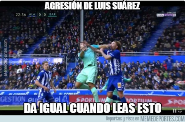 Los divertidos memes de la paliza del Barcelona al Alavés