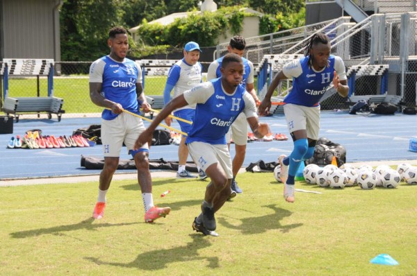 La Selección de Honduras entrenó pensando en el duelo contra Panamá