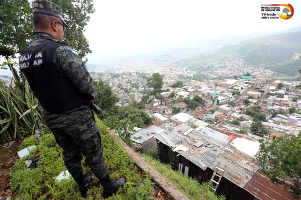 FOTOS: Los calientes puntos de Tegucigalpa y Comayagüela donde los mareros mantienen pelea territorial