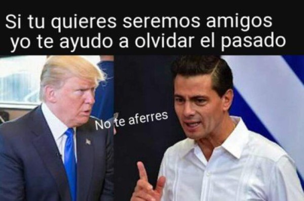 Los divertidos memes que dejó la reunión entre Trump y EPN