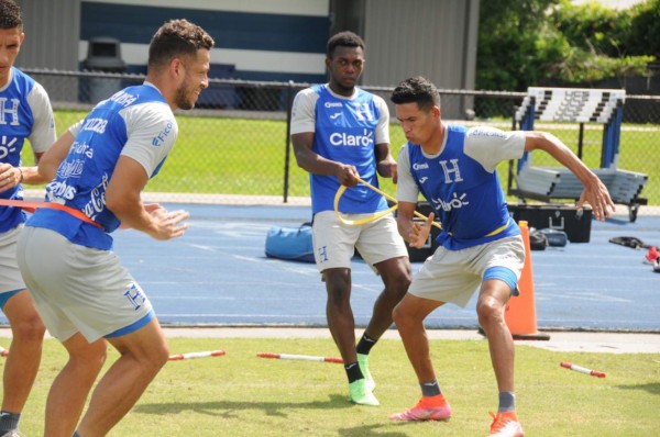 La Selección de Honduras entrenó pensando en el duelo contra Panamá