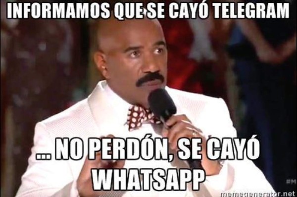 Los memes tras la caída mundial de WhatsApp