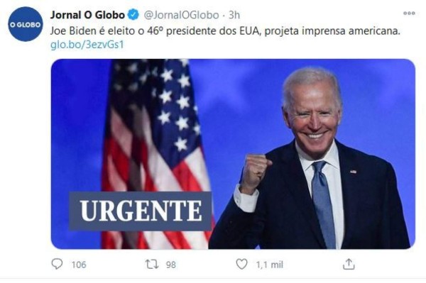 Así informa el mundo el triunfo de Joe Biden en elecciones de EE UU (FOTOS)