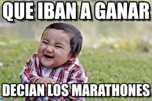 Marathón se pierde la gran final y graciosos memes inundan las redes