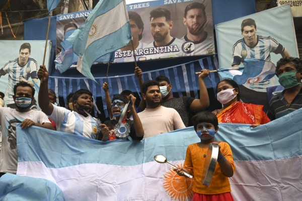 ¡Histórico! Así celebró Messi su primer título con Argentina tras ganar la Copa América