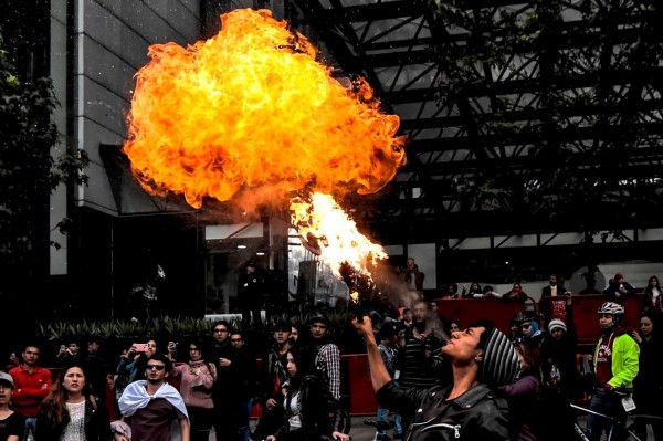 FOTOS: Colombia sigue sumergida en protestas; ya son cuatro los muertos