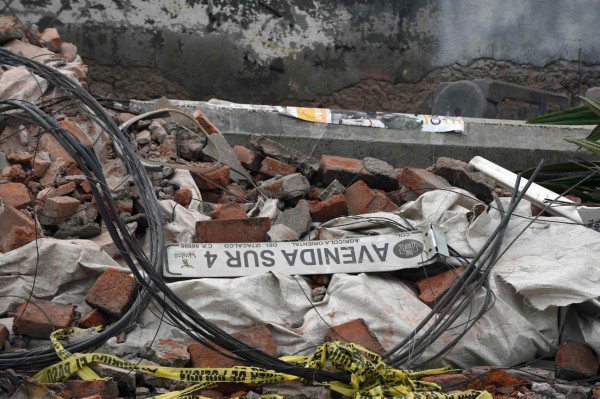 Imágenes de los estragos que provocó el terremoto en México; van 58 muertos