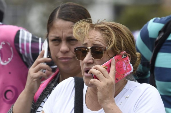 Las dramáticas imágenes que dejó el atentado terrorista en una academia policial de Colombia