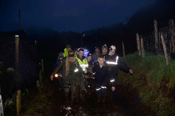 Impactantes imágenes del accidente aéreo del equipo Chapecoense de Brasil