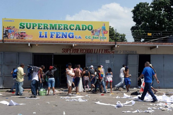 Maracay en Venezuela, entre saqueos y muertes, una ciudad sin Dios ni ley