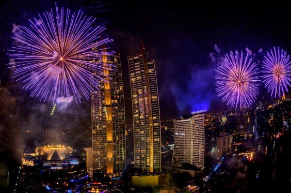 Las mejores fotos de los festejos del Año Nuevo en todo el mundo