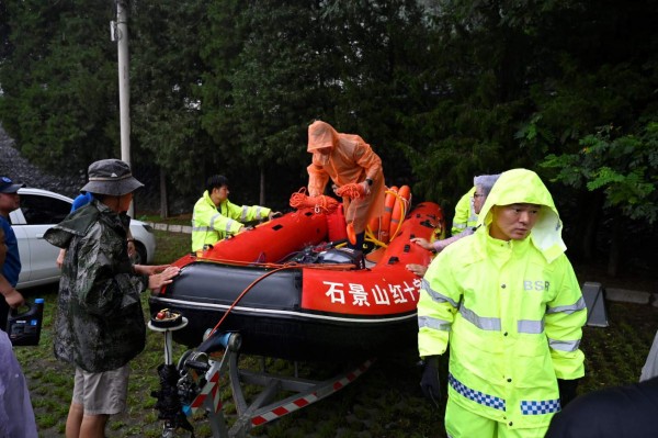 Impactantes imágenes de las inundaciones que dejan 25 muertos en China