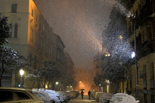 Alerta roja en Madrid por las fuertes nevadas que deja Filomena (FOTOS)