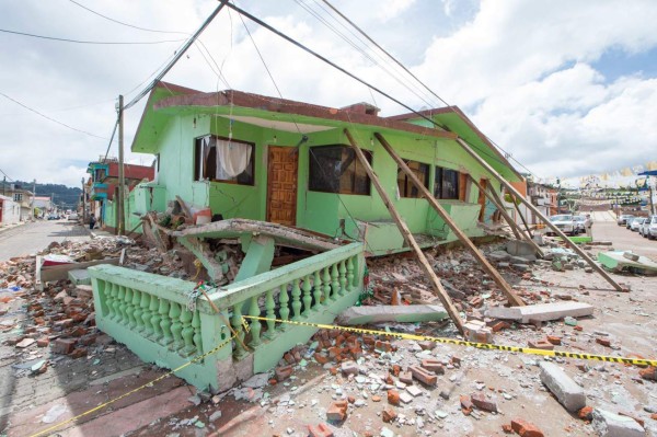 Las imágenes que no vio tras el terremoto de 7.1 en México