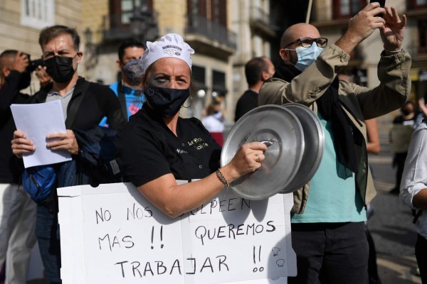 Protestas en Europa por las nuevas medidas para contener segunda ola (FOTOS)