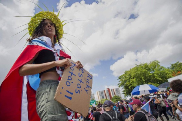 FOTOS: Puerto Rico alza su voz contra Ricardo Rosselló; prometen expulsarlo