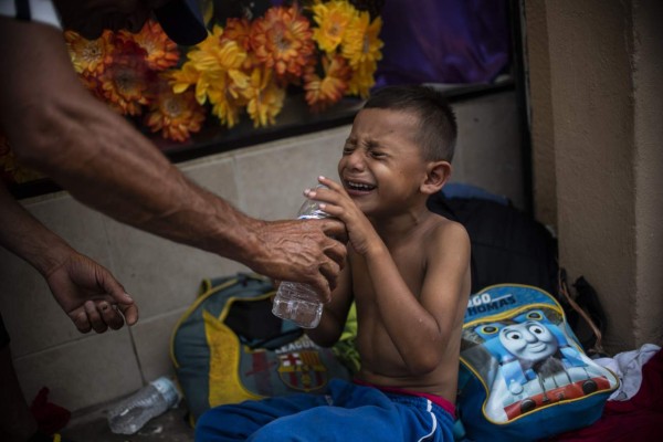 México: Así viven los hondureños de la caravana migrante a la espera de retomar el camino hacia Estados Unidos