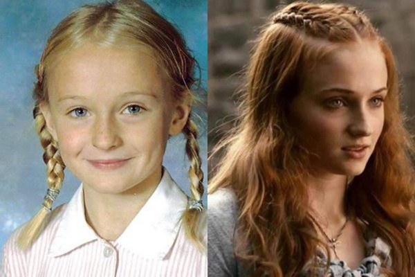 Así lucían los actores de 'Game Of Thrones' cuando eran niños