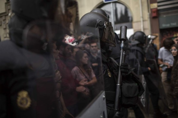 Así viveron los catalanes el referéndum por la independencia