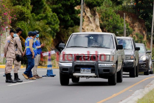 Intensos operativos en la capital durante el Feriado Morazánico 2021 (FOTOS)