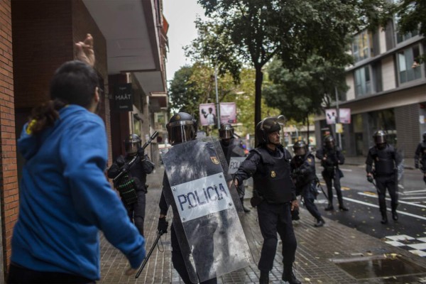 Así viveron los catalanes el referéndum por la independencia