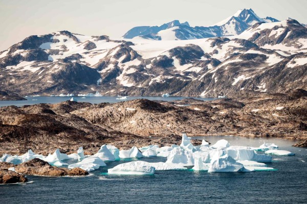 Las fotos que muestran el derretimiento de glaciares y hielo marino