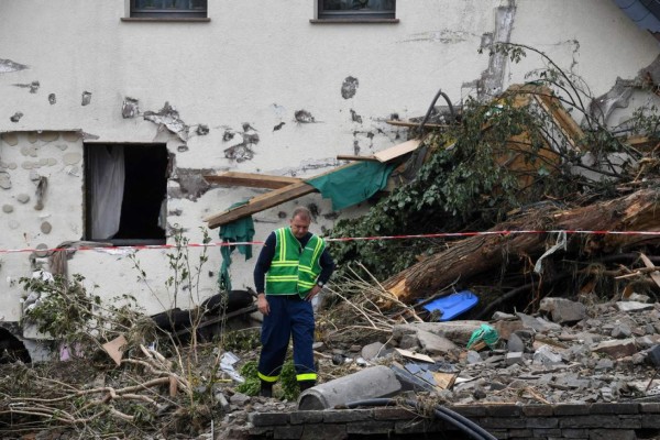 Impactantes imágenes de las catastróficas inundaciones en Alemania