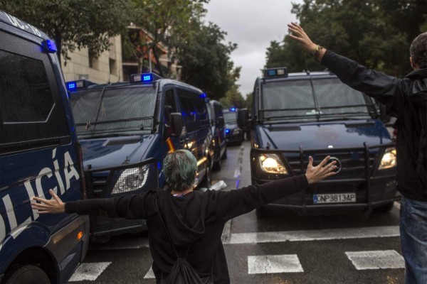 Así viveron los catalanes el referéndum por la independencia