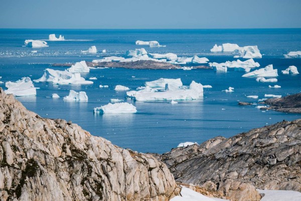 Las fotos que muestran el derretimiento de glaciares y hielo marino