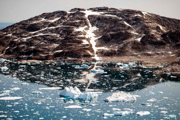 Las fotos que muestran el derretimiento de glaciares y hielo marino