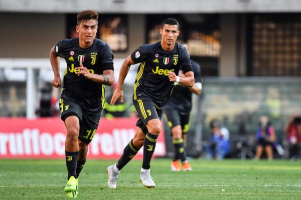 Así fue el debut de Cristiano Ronaldo en el duelo Juventus-Chievo