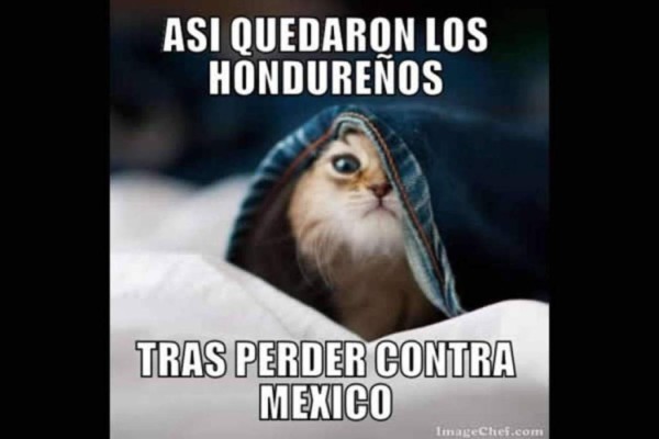 Memes de la derrota de Honduras contra México en la Copa Oro