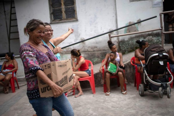 FOTOS: La angustia de estar embarazada en tiempos del coronavirus  