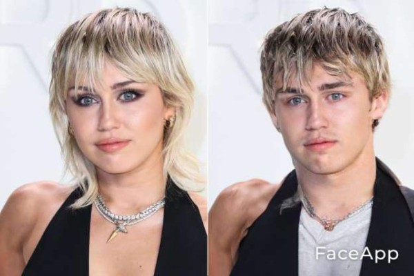 FOTOS: Así lucen los famosos al 'cambiar de sexo' con FaceApp