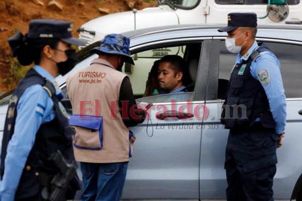 Intensos operativos en la capital durante el Feriado Morazánico 2021 (FOTOS)