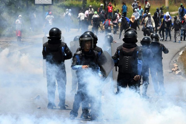 Las imágenes más impactantes de las violentas protestas en Honduras