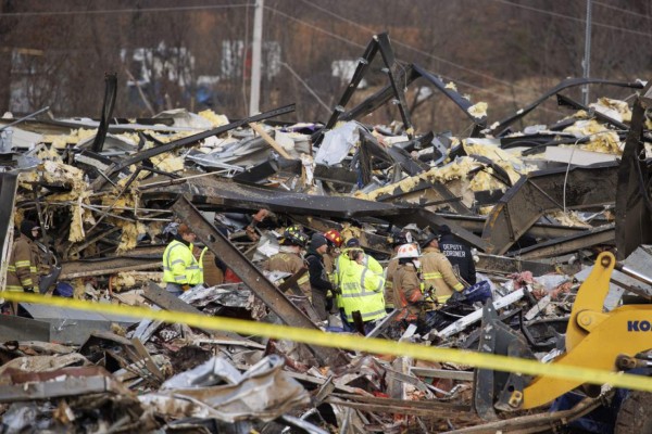 Impresionantes imágenes de la tragedia de los tornados en Estados Unidos