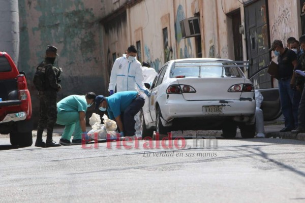 Llanto e impotencia: el asesinato de un taxista en el barrio La Hoya (Fotos)