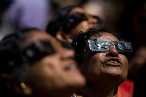 Fotos: Así se disfrutó en el mundo el eclipse solar más esperado