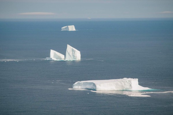 Las fotos que muestran el derretimiento de glaciares y hielo marino