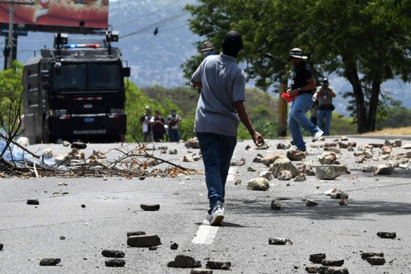 Las imágenes más impactantes de las violentas protestas en Honduras