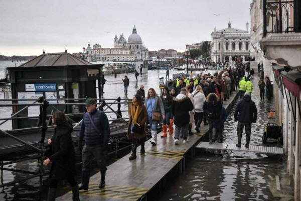 Las fotos más impactantes de las inundaciones en Venecia