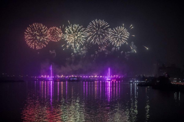 Las mejores fotos de los festejos del Año Nuevo en todo el mundo