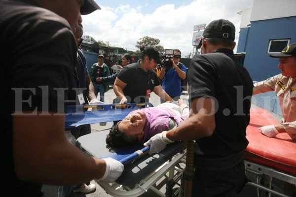 Las escenas más dramáticas del accidente en el sur de Tegucigalpa